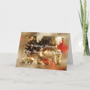 Weihnachten Pinecones- fertigen besonders an, wie