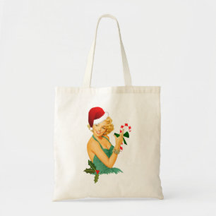 Weihnachten Pinup Tragetasche