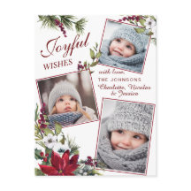 Weihnachten Poinsettia Rustikales Foto Feiertag Gr