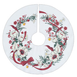 Weihnachten Polyester Weihnachtsbaumdecke