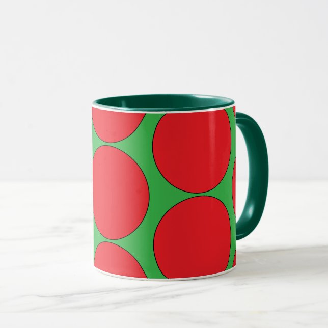 „WEIHNACHTEN“ POP BUBBLE Kaffeetasse (VorderseiteRechts)