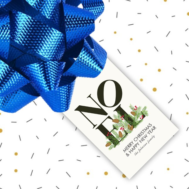 WEIHNACHTEN Pop Letter Art Inspiriert Weihnachten Geschenkanhänger (Von Creator hochgeladen)