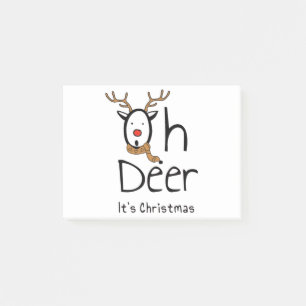 Weihnachten Post-it Klebezettel