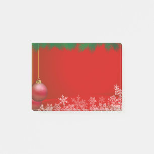 Weihnachten Post-it Klebezettel