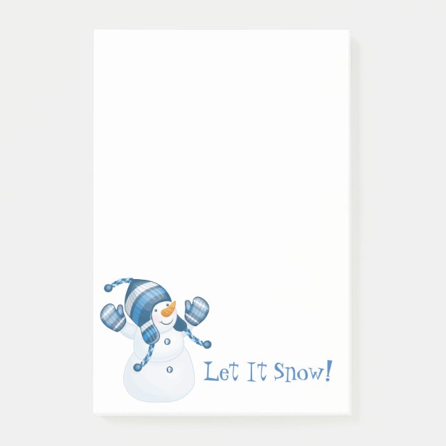 Weihnachten Post-it Klebezettel (Vorderseite)