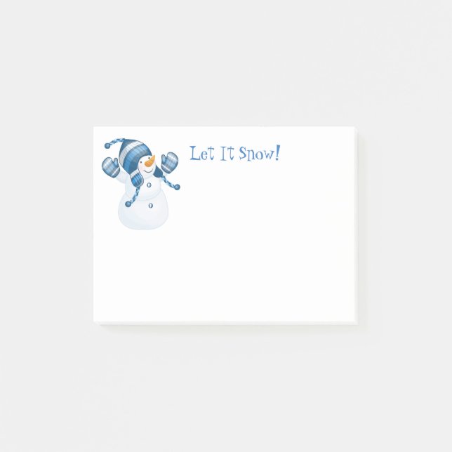 Weihnachten Post-it Klebezettel (Vorderseite)