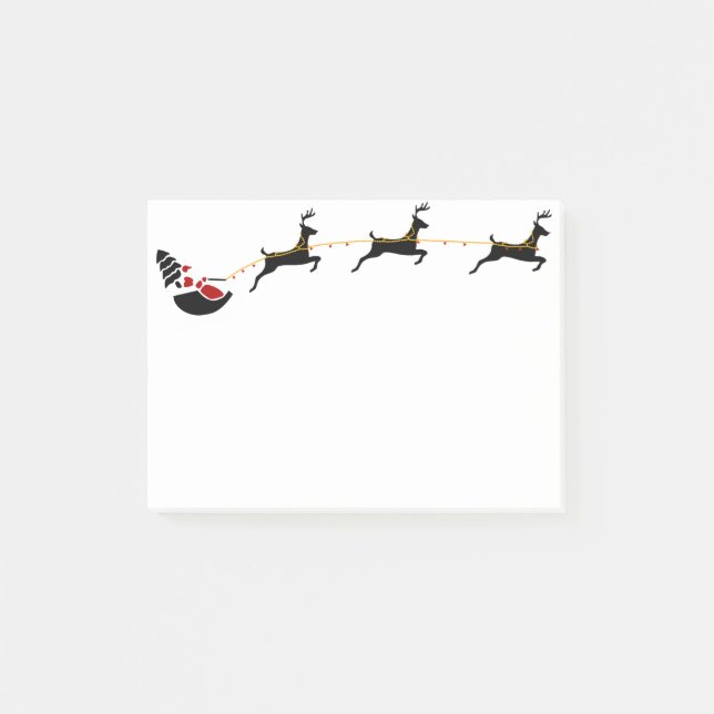 Weihnachten Post-it Klebezettel (Vorderseite)