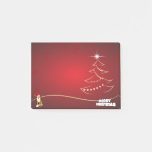 Weihnachten Post-it Klebezettel