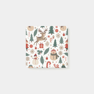 Weihnachten Post-it®-Notizen. Post-it Klebezettel