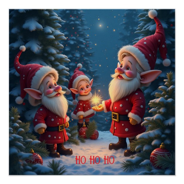 Weihnachten Poster (Vorderseite)
