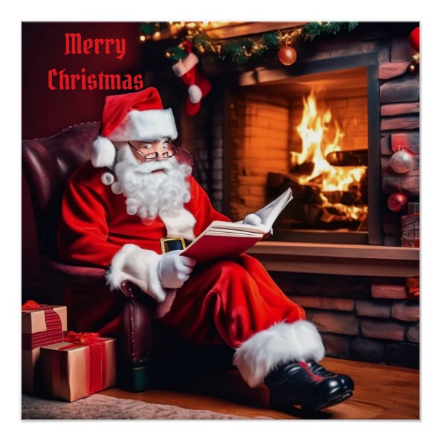 Weihnachten Poster (Vorderseite)