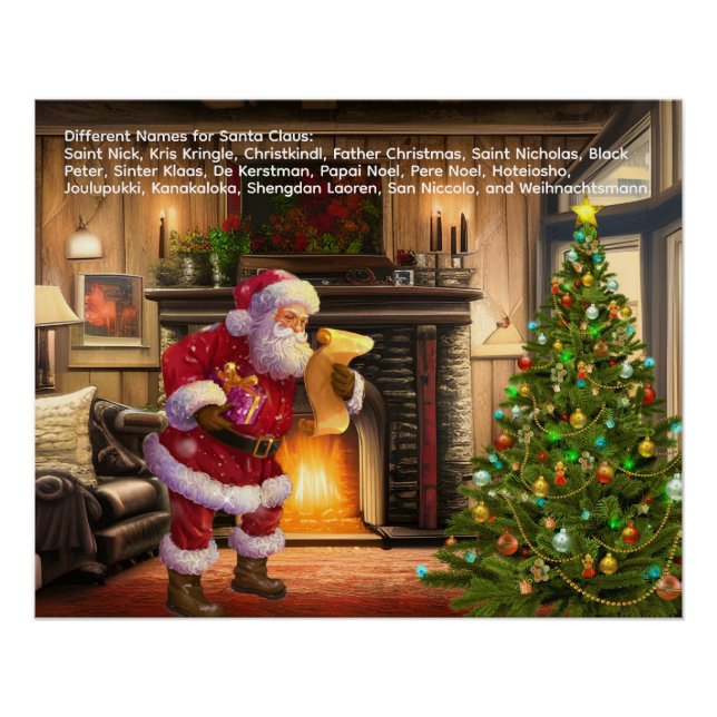 Weihnachten Poster (Vorderseite)