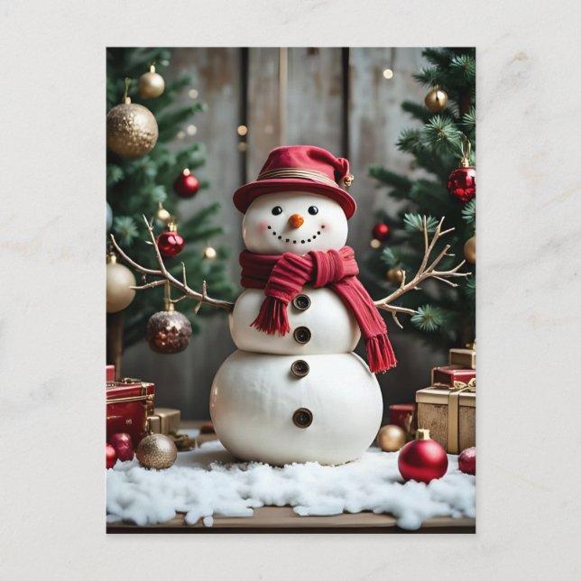 Weihnachten - Postkarte (Vorderseite)