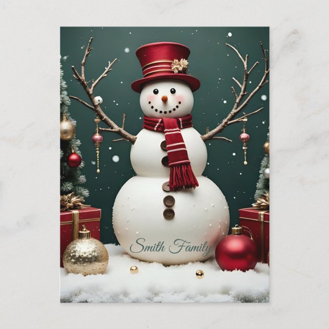 Weihnachten - Postkarte (Vorderseite)