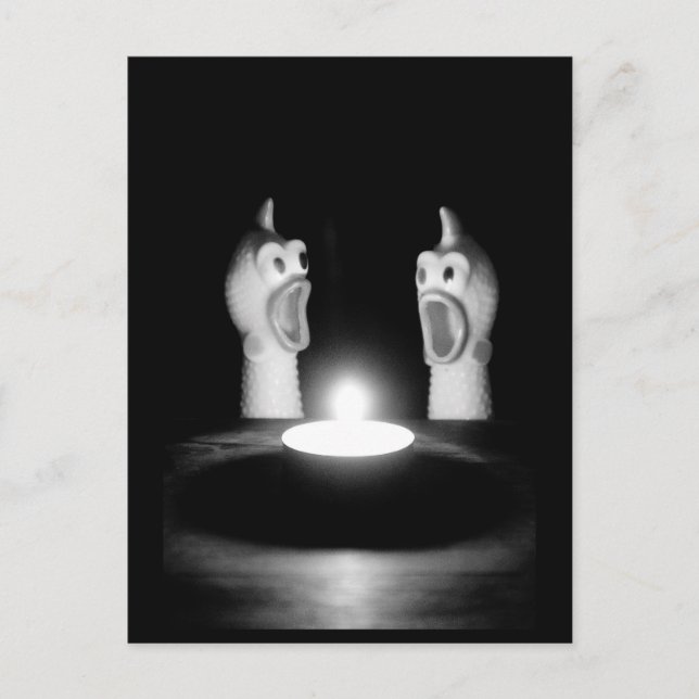 Weihnachten Postkarte (Vorderseite)