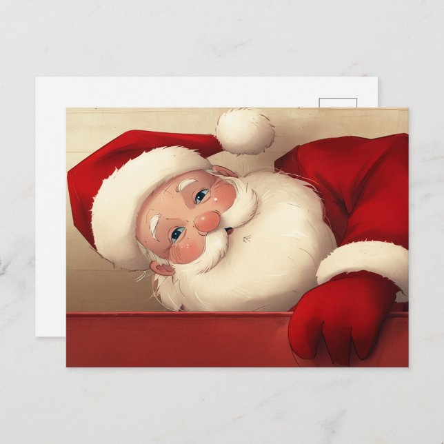 Weihnachten Postkarte (Vorne/Hinten)