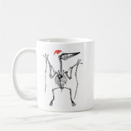 Weihnachten Pterodactyl Kaffeetasse