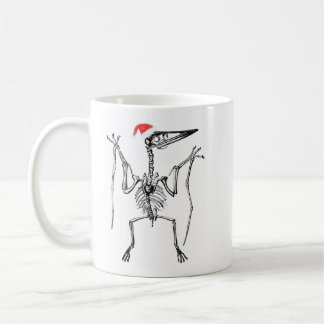 Weihnachten Pterodactyl Kaffeetasse