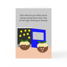 Weihnachten Pudding humorvolle Weihnachten