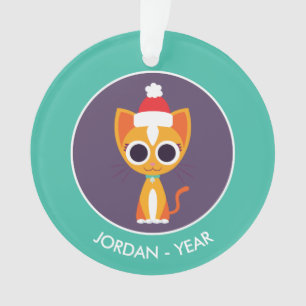 Weihnachten Purrl die Katze Ornament