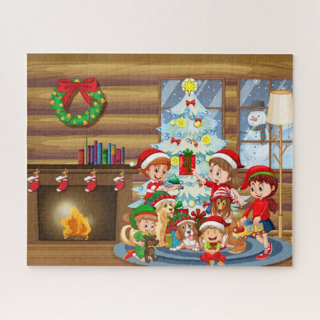 Weihnachten Puzzle (Horizontal)