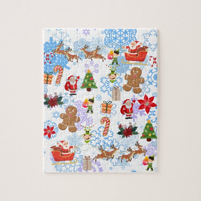 Weihnachten Puzzle (Vertikal)
