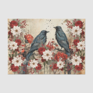 Weihnachten Ravens Seidenpapier