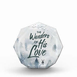 Weihnachten Religiöse Wunder seiner Liebe Segnunge Fotoblock