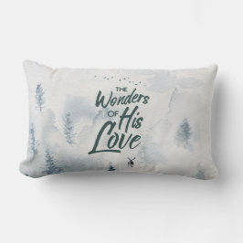 Weihnachten Religiöse Wunder seiner Liebe Segnunge Lendenkissen