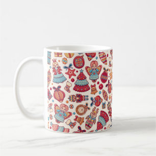 Weihnachten Retro Kaffeetasse