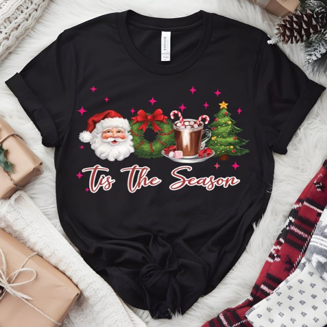 Weihnachten, Retro merken, Funny Christmas Geschen Tri-Blend Shirt (Von Creator hochgeladen)