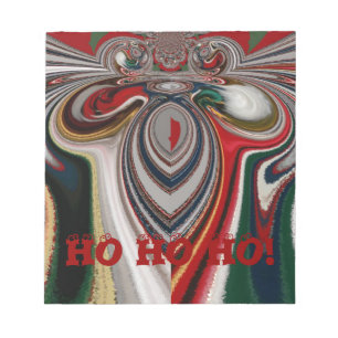 Weihnachten Retro Vintage Textur Abstrakter Kunstd Notizblock