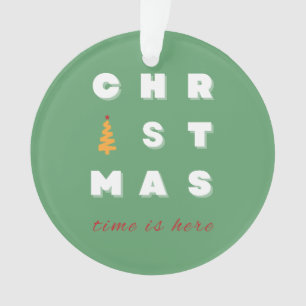 Weihnachten, Retro Weihnachtskunst, Feiertagssaiso Ornament