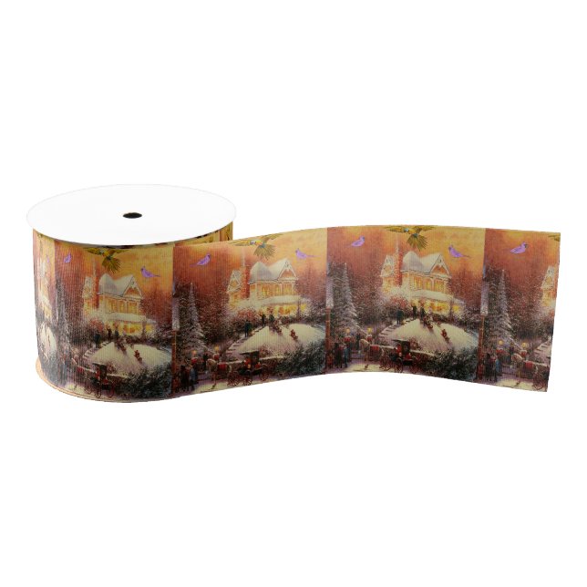 Weihnachten Ripsband (Spule)