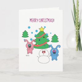 Weihnachten Rollys - eine Weihnachtskarte