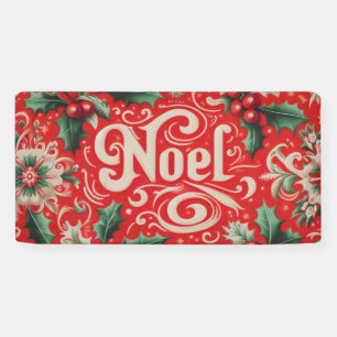 Weihnachten Rot & Grün Banner