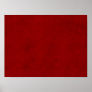Weihnachten Rot Tiefrot Parchment-Papier-Schablone Poster