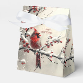 Weihnachten - Roter Kardinal Geschenkboxen Geschenkschachtel