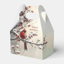 Weihnachten - Roter Kardinal Geschenkboxen Geschenkschachtel