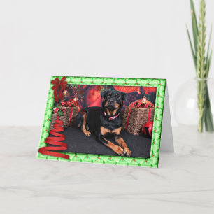 Weihnachten - Rottweiler - Nalani