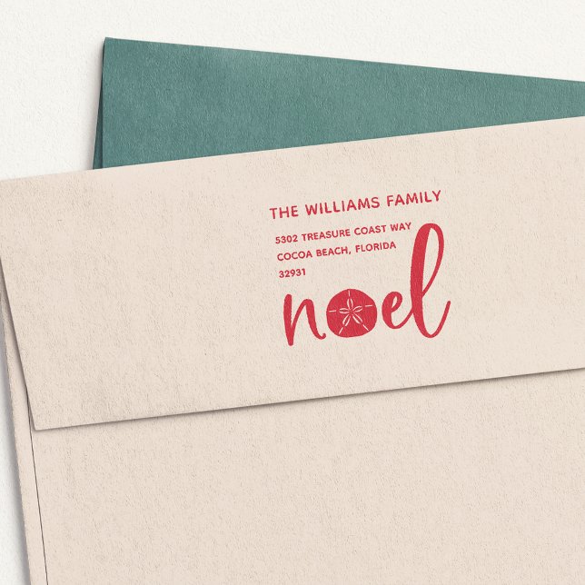 Weihnachten | RÜCKSENDEADRESSE Permastempel (Von Creator hochgeladen)