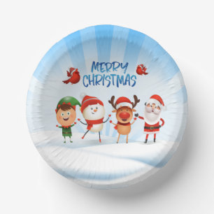 Weihnachten Rudolf Der Rentier und seine Freunde Pappteller
