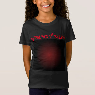 Weihnachten Rudolfs 1. Selfie & Weihnachtsliste au T-Shirt