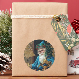 Weihnachten Runder Aufkleber