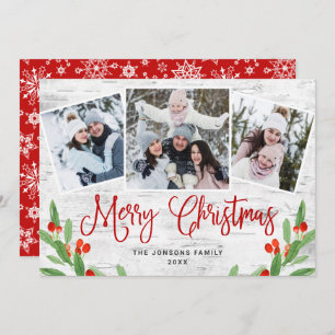 Weihnachten Rustikale Birch Bark 3 FOTO Gruß