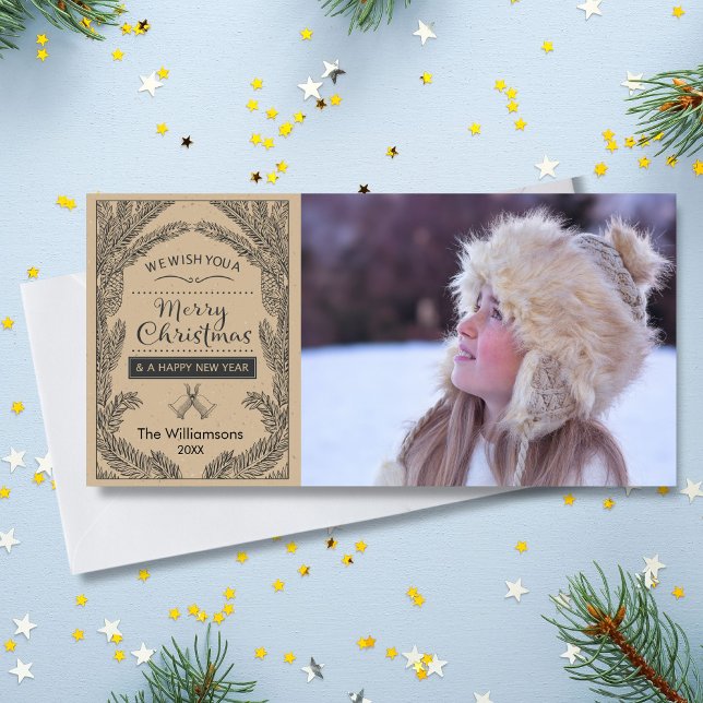 Weihnachten Rustikale Kieferzweig Foto (Von Creator hochgeladen)