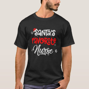 Weihnachten S Weihnachten Lieblings-Krankenschwest T-Shirt