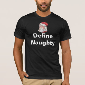 Weihnachten Sankt definieren freches T-Shirt