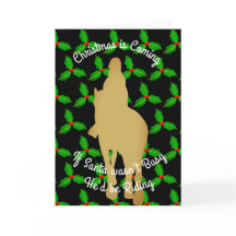 Weihnachten Sankt würde reiten