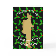 Weihnachten Sankt würde wandern